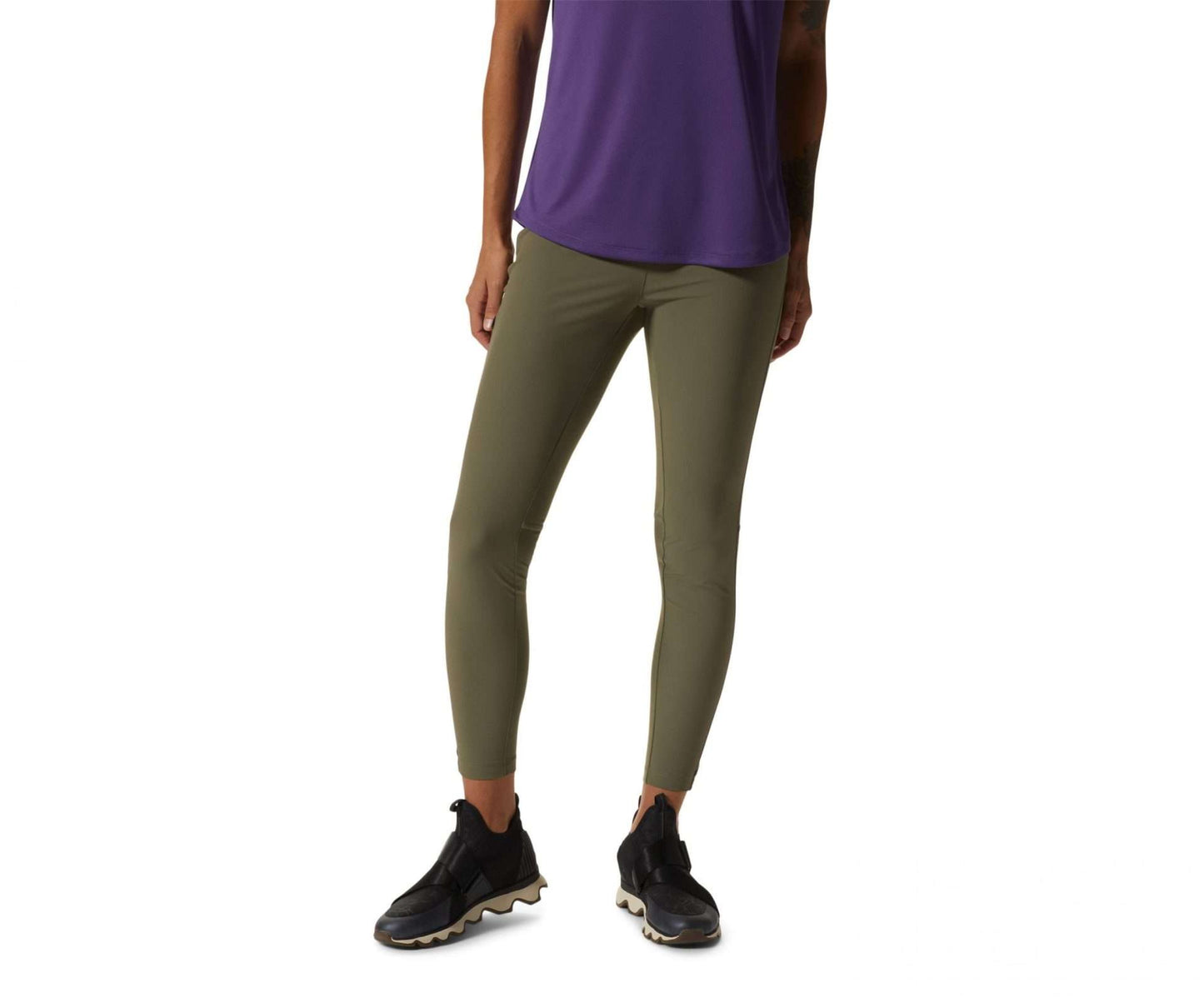 Mountain Hardwear Women's Chockstone Tights, 1974051-394, Stone Green