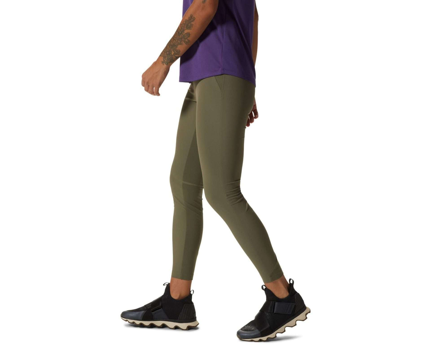 Mountain Hardwear Women's Chockstone Tights, 1974051-394, Stone Green
