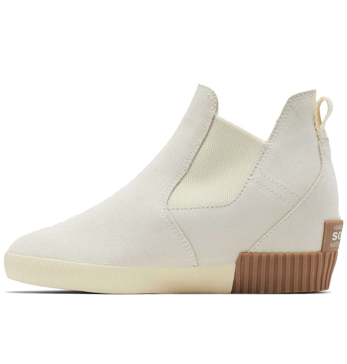 Sorel Women's Out N About Slip-On Wedge NL4702-191 Chalk, White