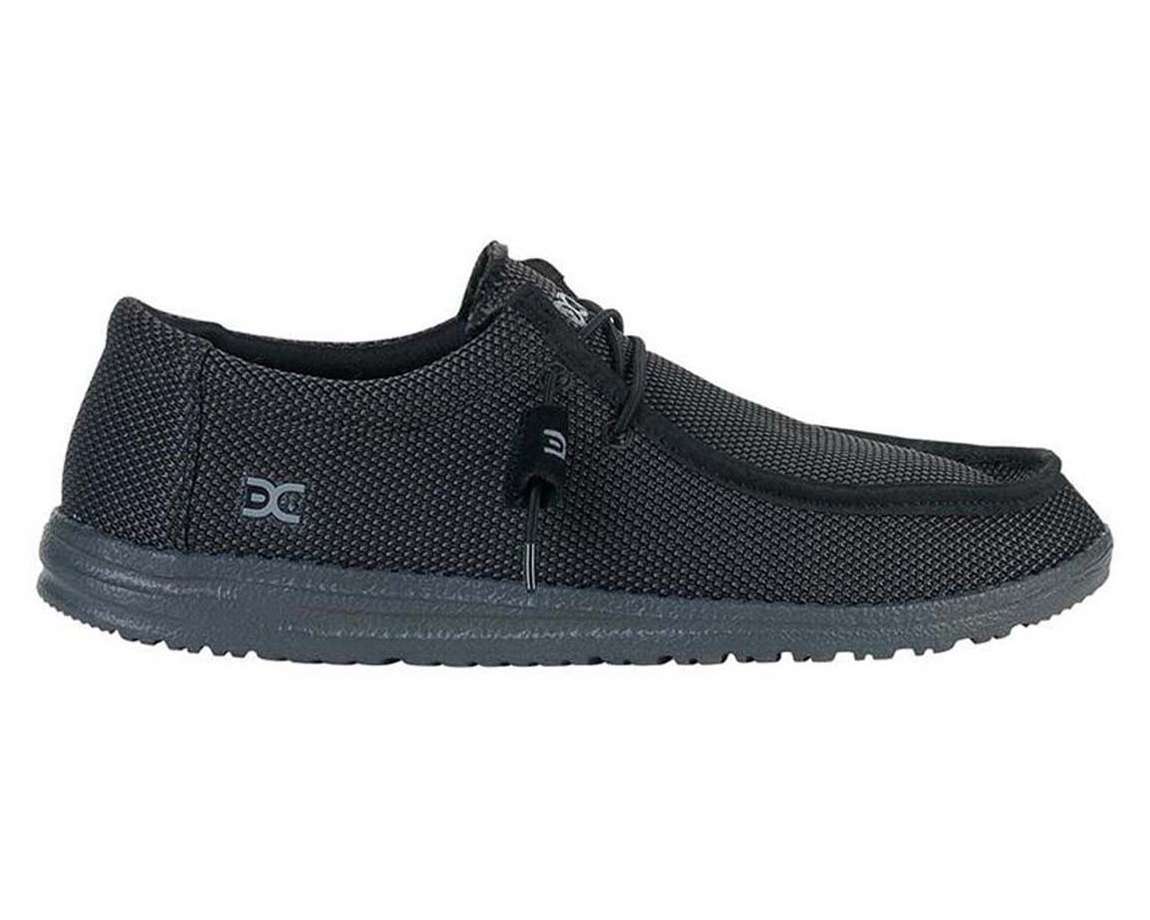 Hey Dude Men's Wally L Sox Shoes - Black
