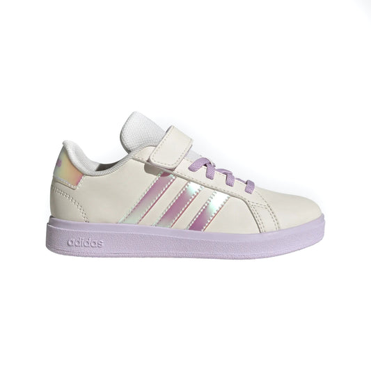 adidas Kids' Grand Court 2.0 Elastic Lace Sneakers
