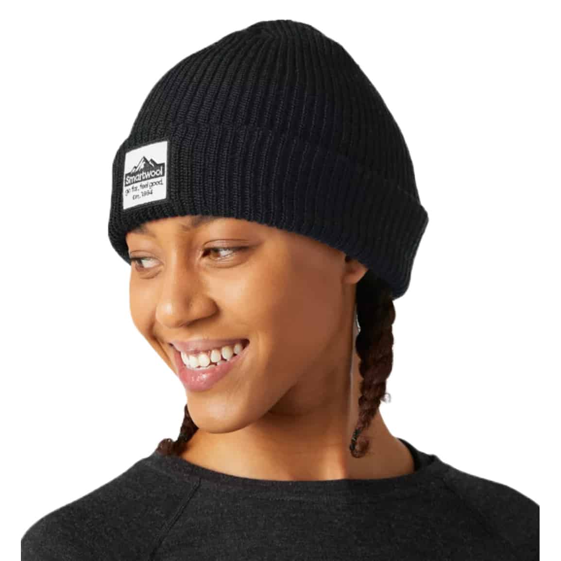 Smartwool Unisex Patch Beanie - Black