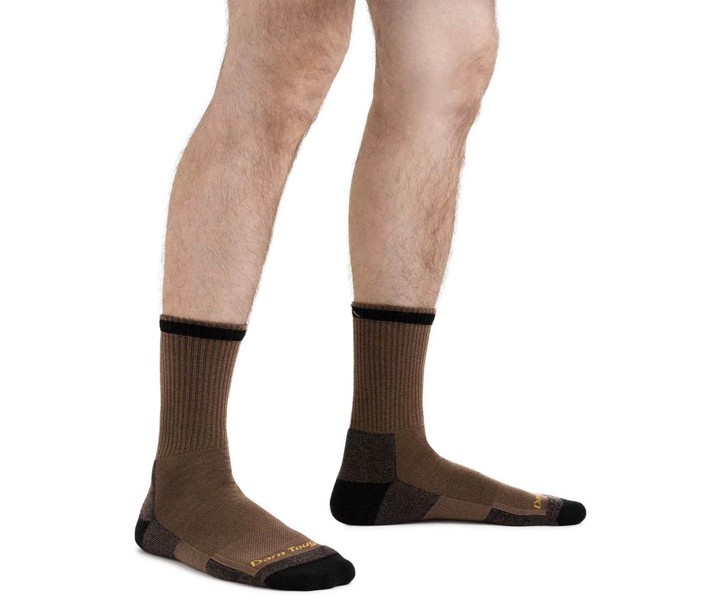 Darn Tough Men's Fred Tuttle Micro Crew Midweight Work Sock - Timber