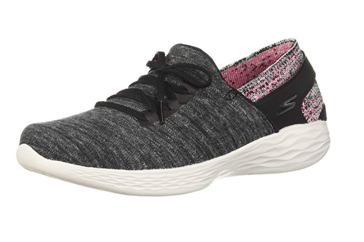 Skechers Women's You-Attract Sneaker#15809BK/PINK