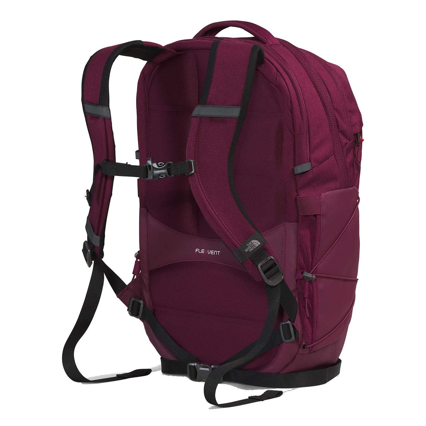 The North Face Women’s Borealis Backpack - Boysenberry Light Heather/Fiery Red