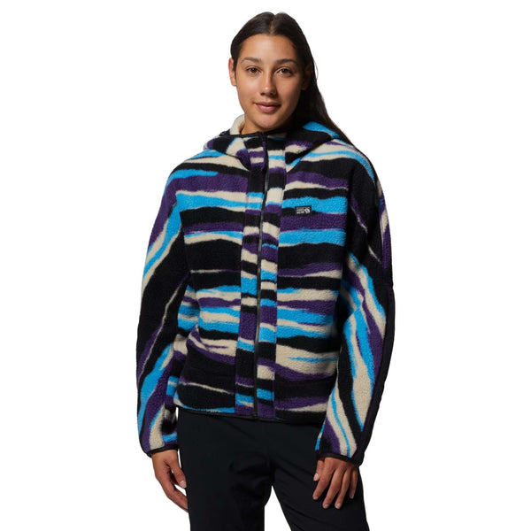 Mountain Hardwear Women's HiCamp™ Fleece Full Zip Hoody - Zodiac Landscape Print 2002601507