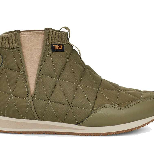 Teva Women's Ember Mid Moc Shoes - OLIVE DRAB