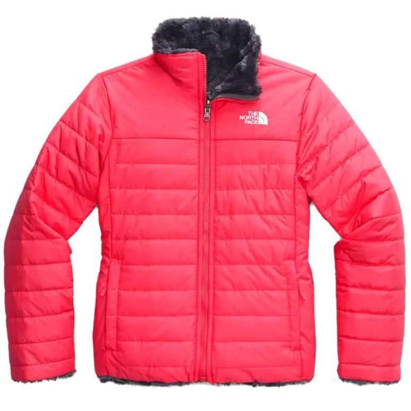 The North Face Girls' Mossbud Swirl Reversible Jacket (Paradise Pink)