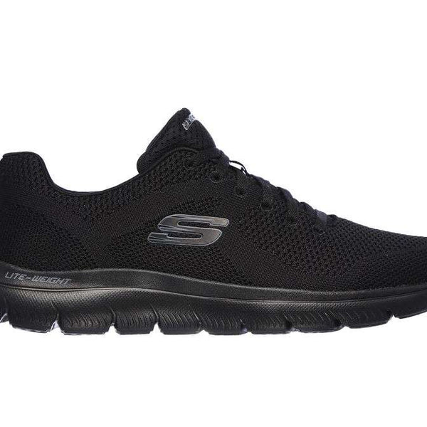 Skechers Women's Summits Bungee Slip On Shoes - Black (12980W/BBK