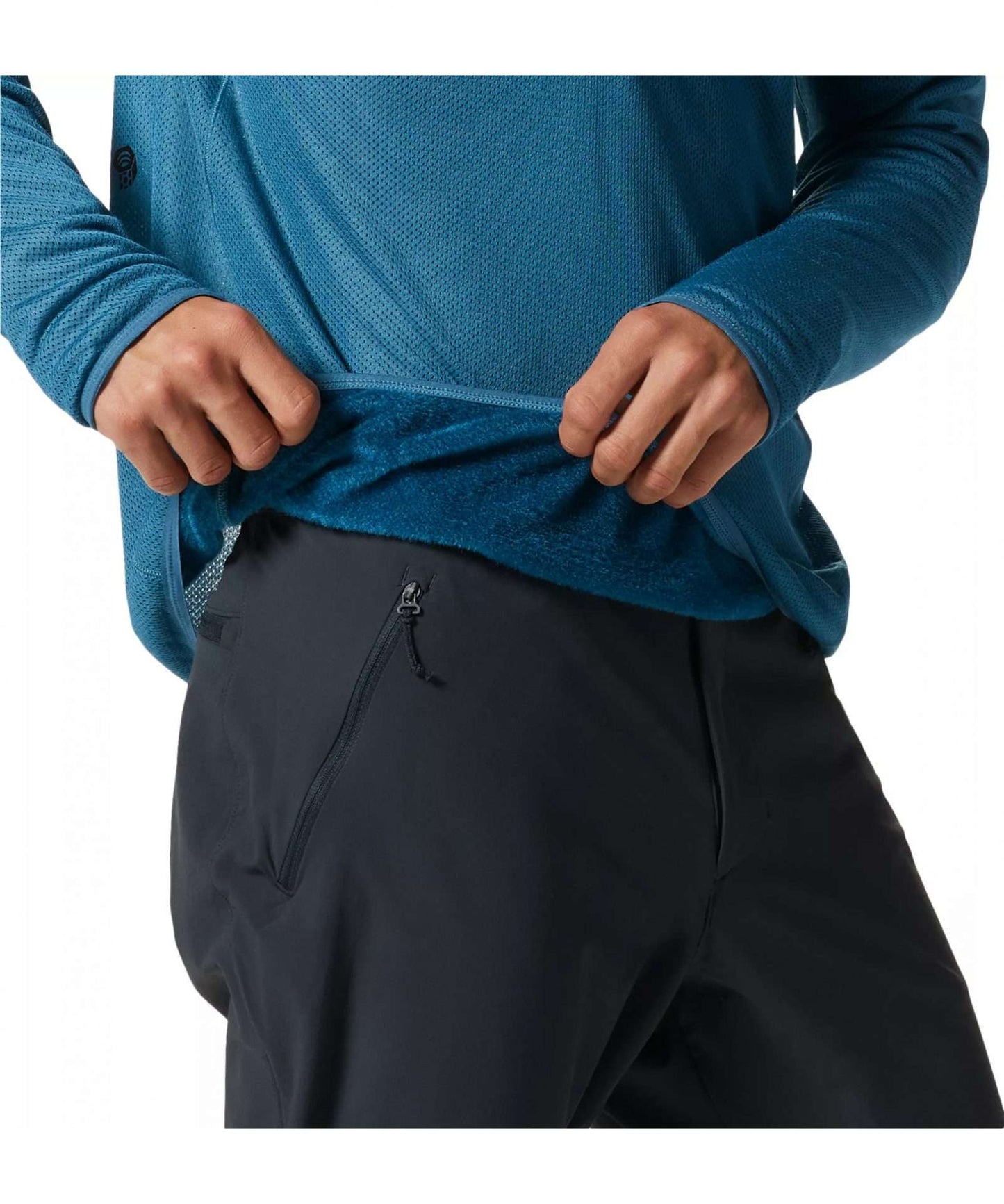 Mountain Hard Wear Men's Airmesh 1/2 Zip, 1956341, Caspian