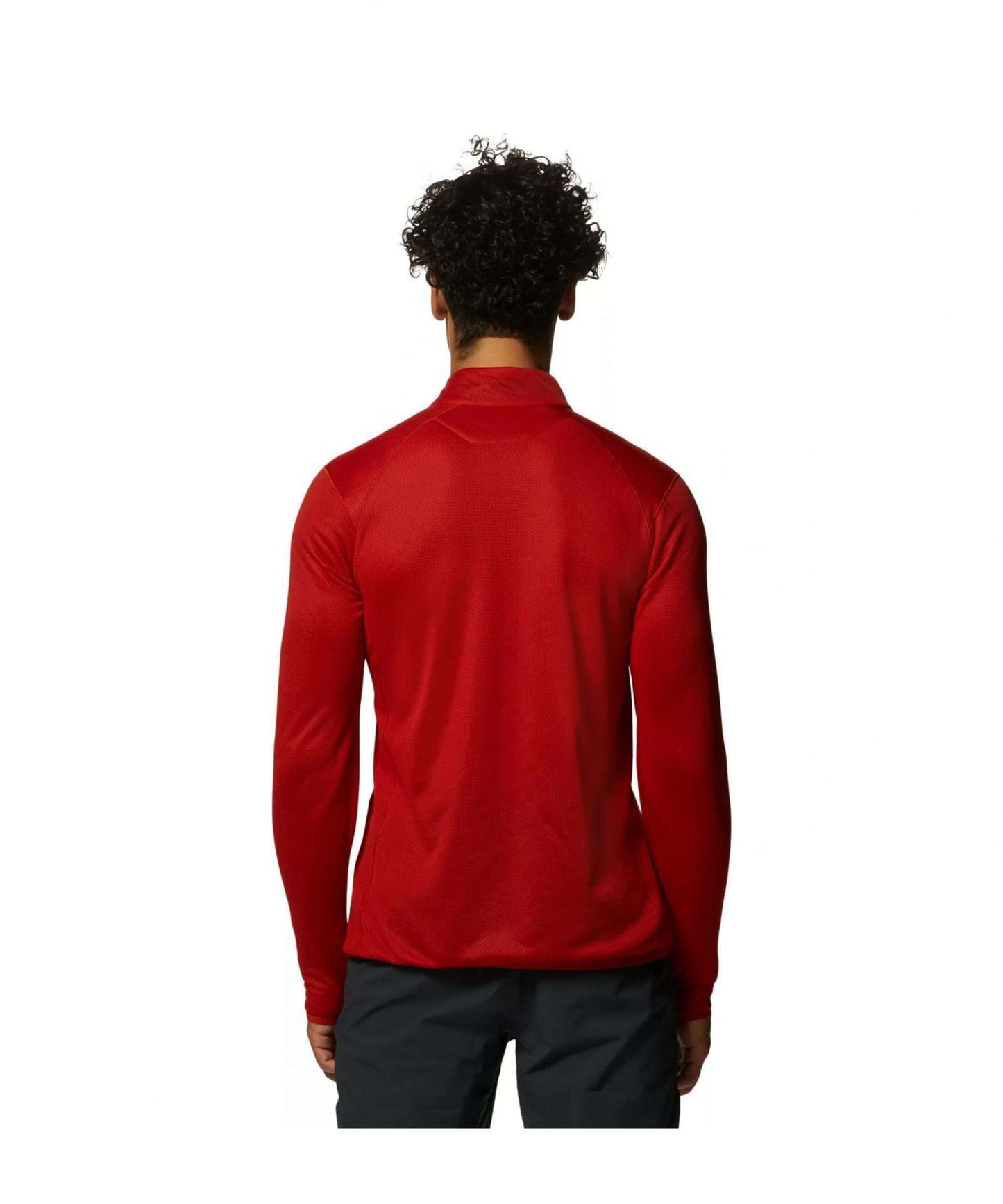 Mountain Hard Wear Men's Airmesh 1/2 Zip, 196341, Desert Red
