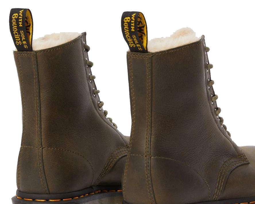 1460 SERENA FUR-LINED WYOMING Olive