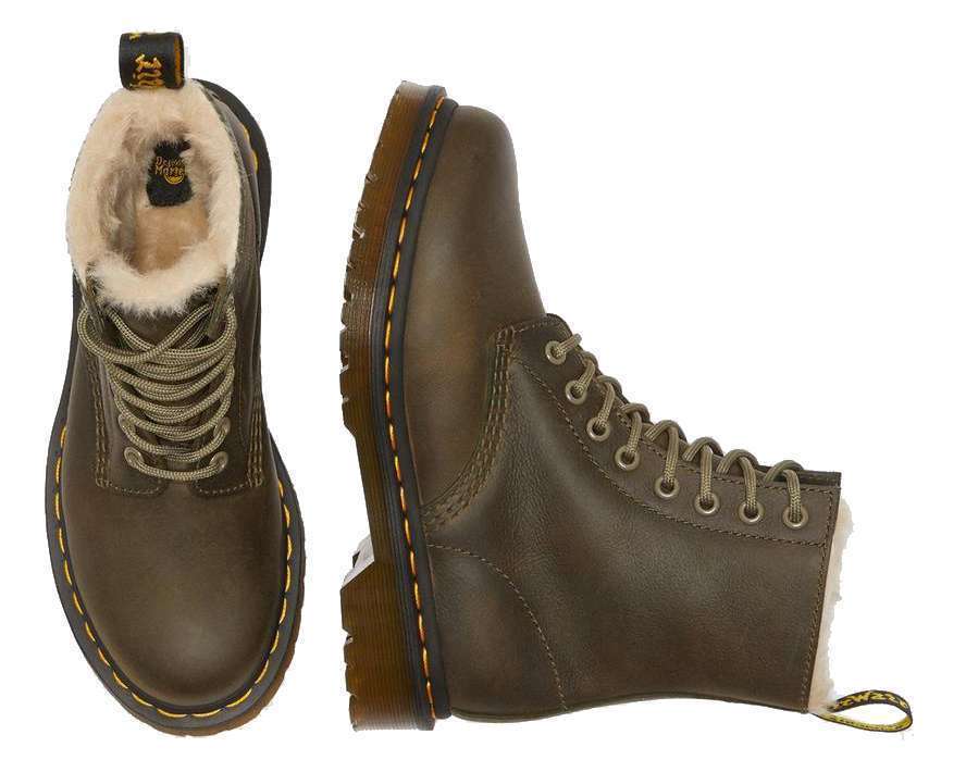 1460 SERENA FUR-LINED WYOMING Olive