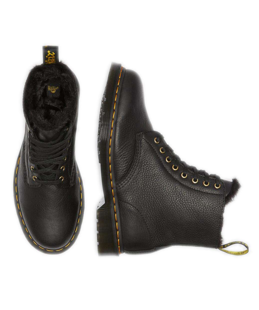 Dr. Martens Unisex 1460 Pascal Faux Fur Boots 25533001