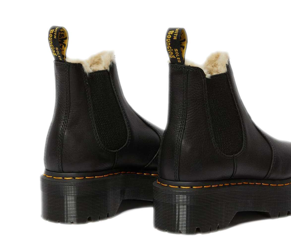 Dr. Martens 2976 FAUX FUR LINED PLATFORM CHELSEA BOOTS (25635001)