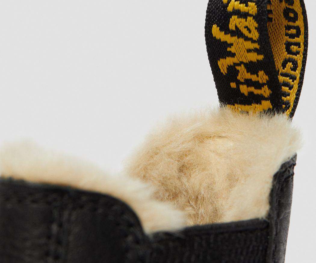 Dr. Martens 2976 FAUX FUR LINED PLATFORM CHELSEA BOOTS (25635001)