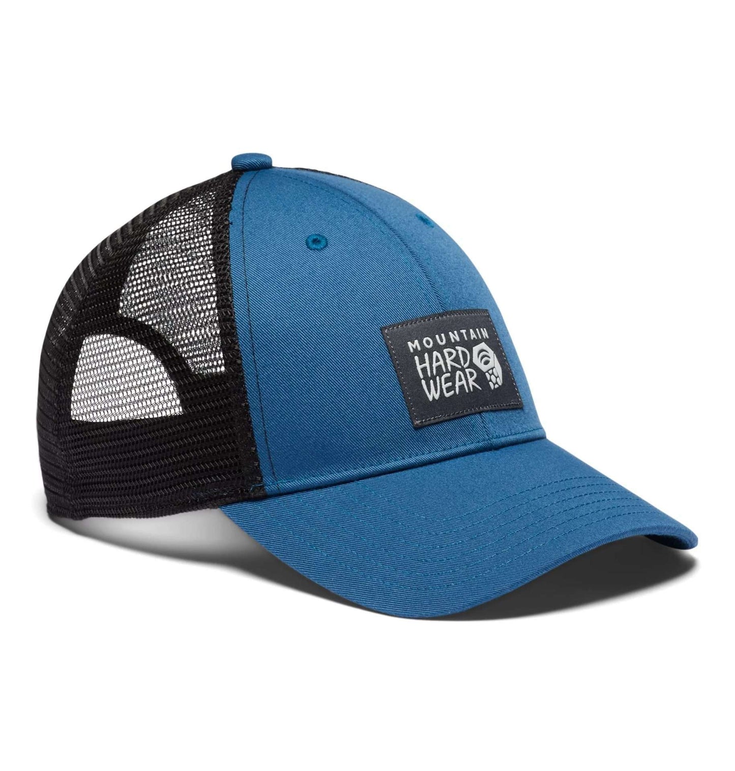 Mountain Hardwear Unisex MHW Logo Trucker Hat(OS), OU2574, Blue Horizon