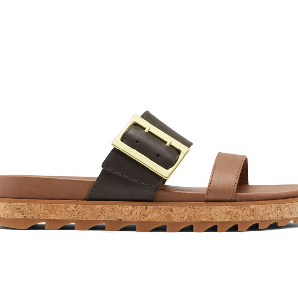 SOREL WOMENS ROAMING BUCKLE SLIDE (previous Season)