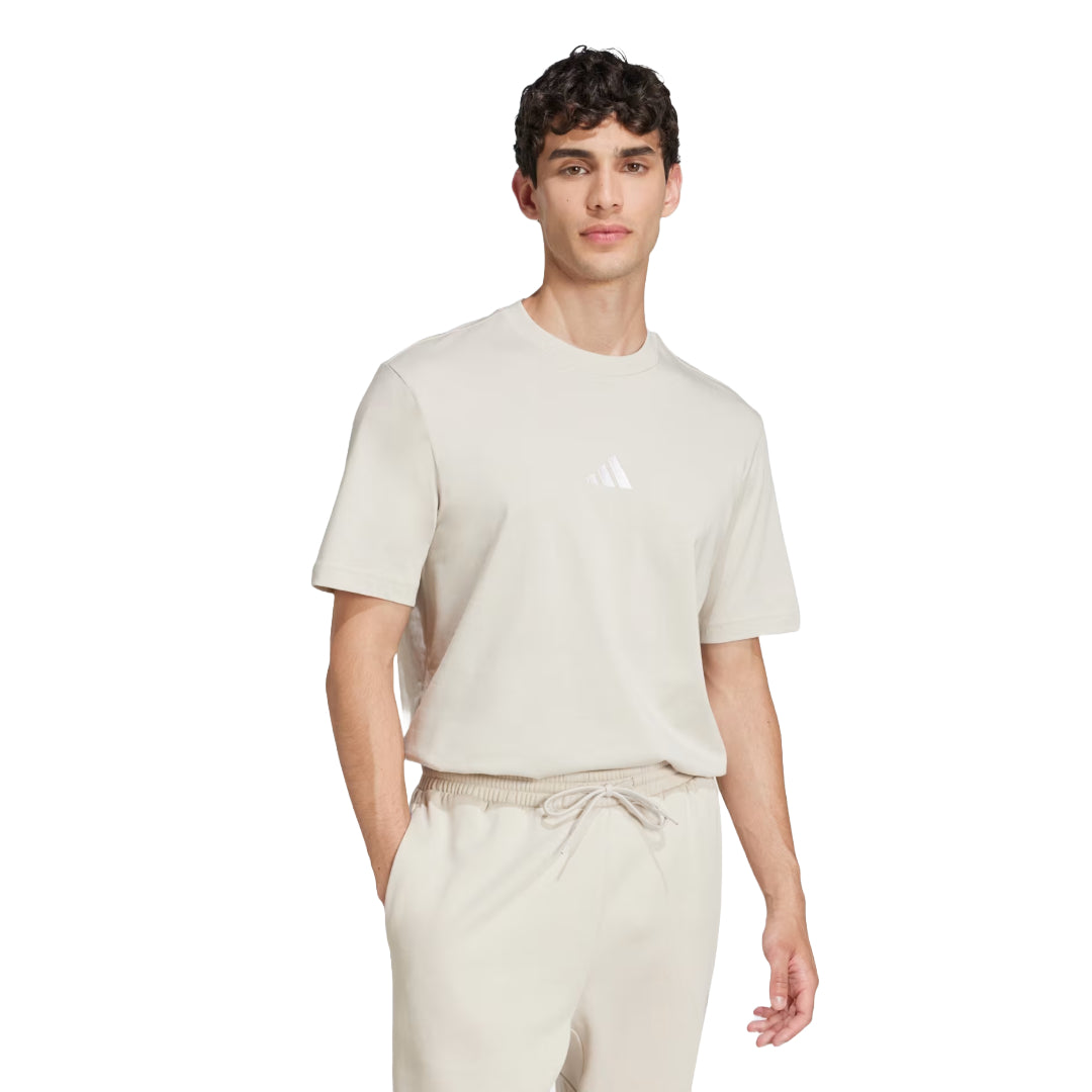 adidas Men's Essentials Small Logo Single Jersey Tee image 1