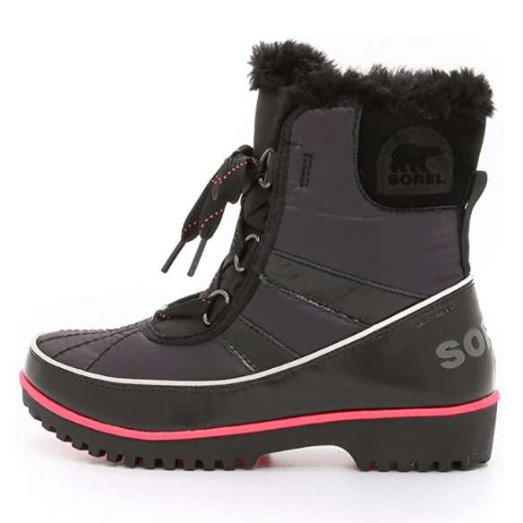 Sorel Women's Tivoli II Boot (Black/Pink) Previous Season