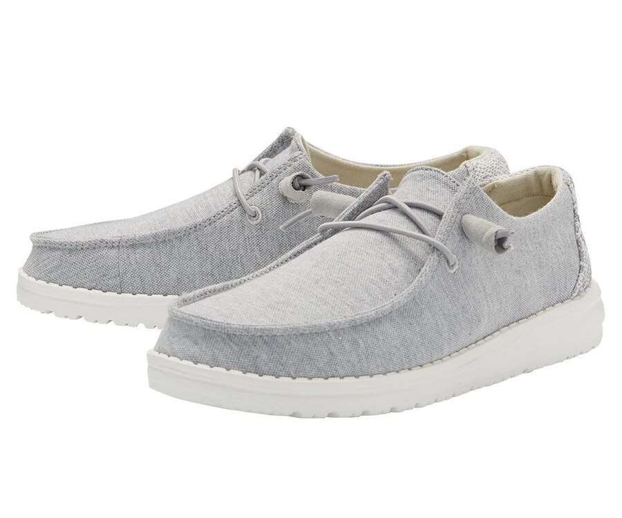 Hey Dude Women's Wendy Stretch - Fleece Glacier Gray