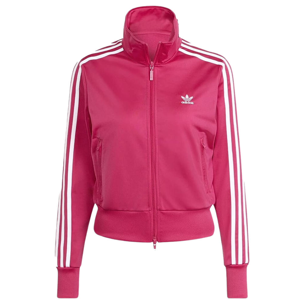 Woman sporting the adidas Originals Women's Adicolor Classic Firebird Track Jacket