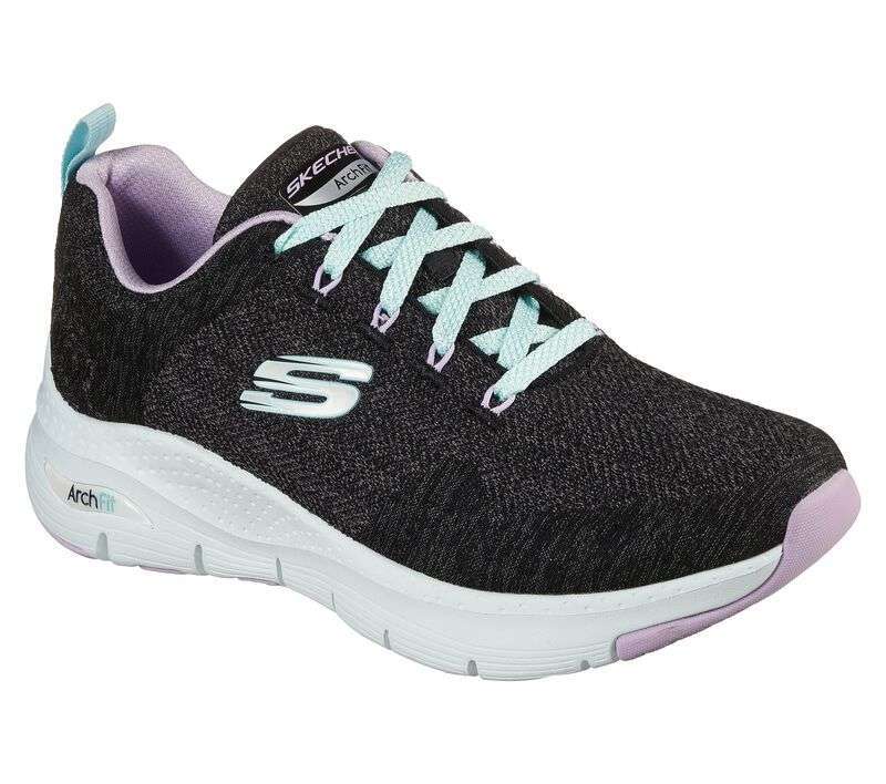 Arch Fit Comfy Wave Black Lavender 149414 BKLV