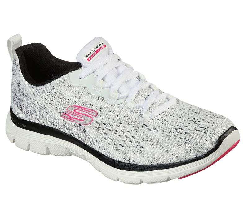 Skechers Flex Appeal 4.0 Vivid Spirit White Black 149301WBK