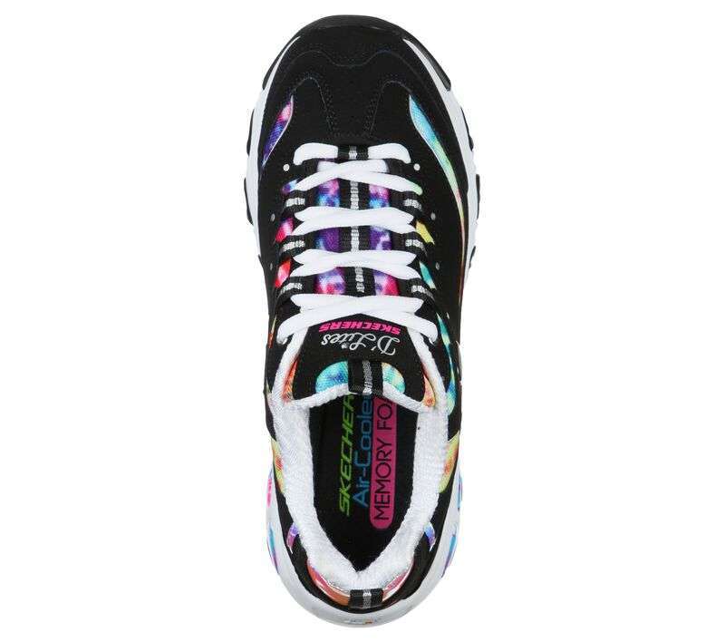 Skechers D'lites Summer Fiesta Black/Multi 149015