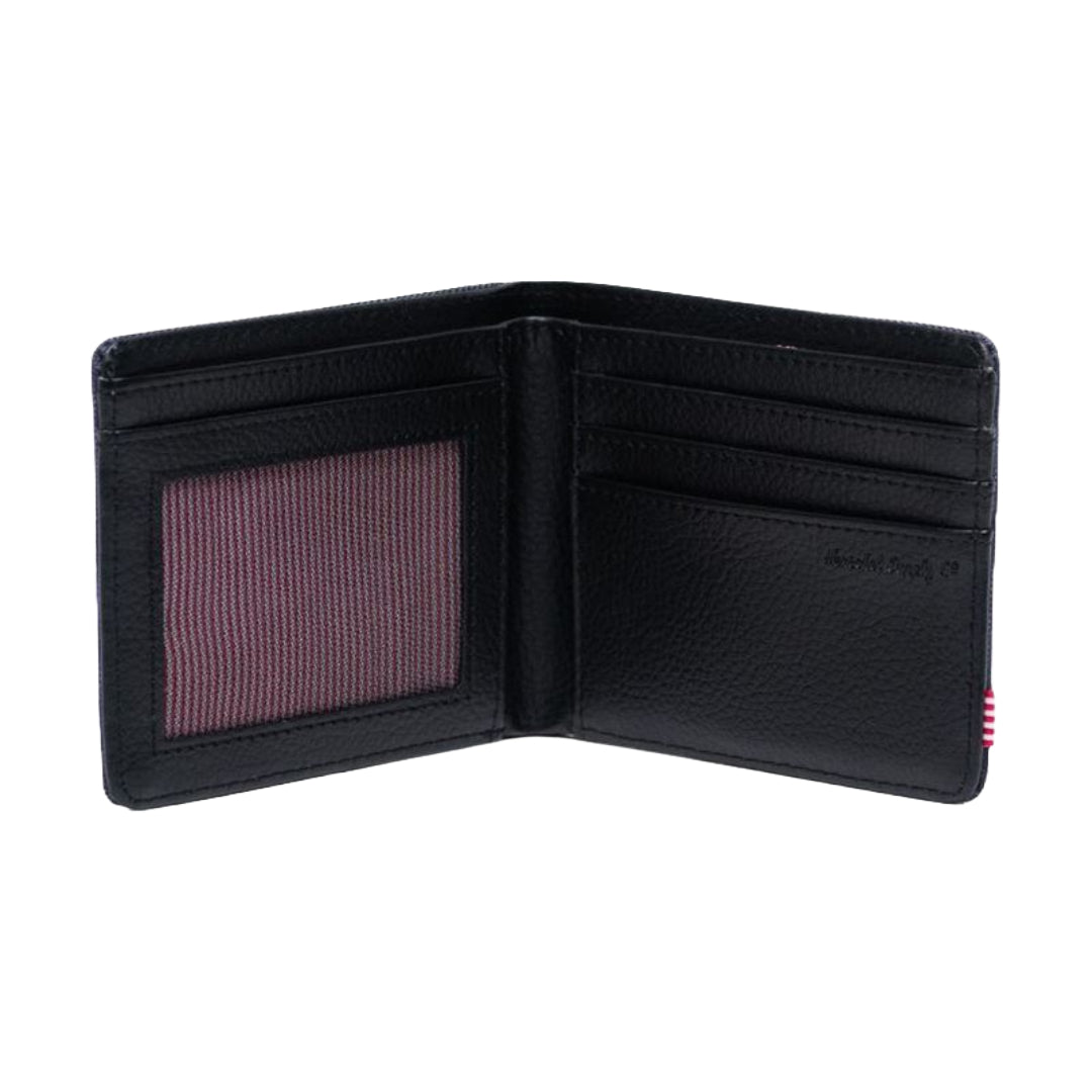 Herschel Hank Wallet, a stylish bi-fold wallet with RFID protection, multiple card slots, and a cash pocket for everyday organization.