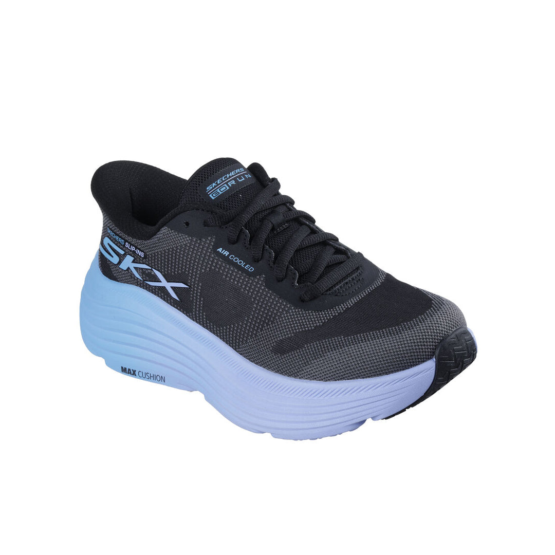 Skechers Women's Max Cushioning Endeavour Hallandale Slip-Ins – a hands-free, ultra-cushioned sneaker for superior comfort and effortless wear.