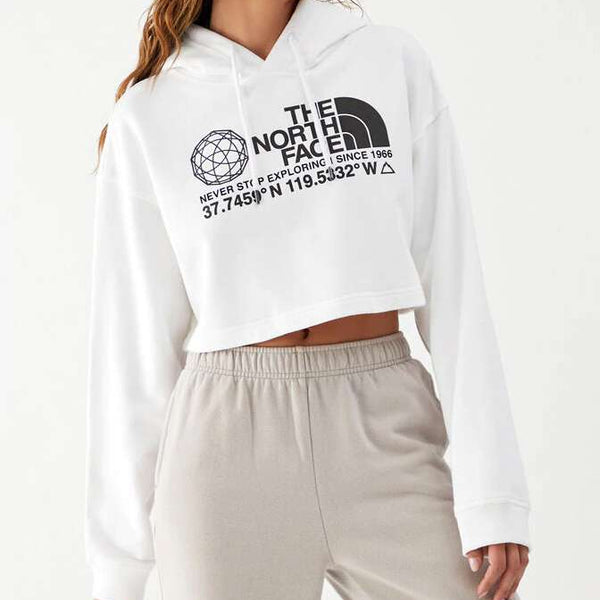 The North Face Women’s Coordinates Crop Drop Pullover Hoodie
