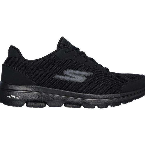 Skechers Men's GOwalk 5 Demitasse Shoes- Black