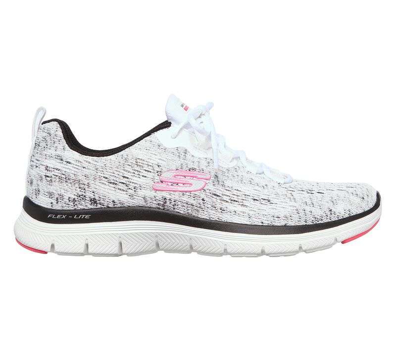 Skechers Women's Flex Appeal 4.0 Vivid Spirit shoes - Gray Pink