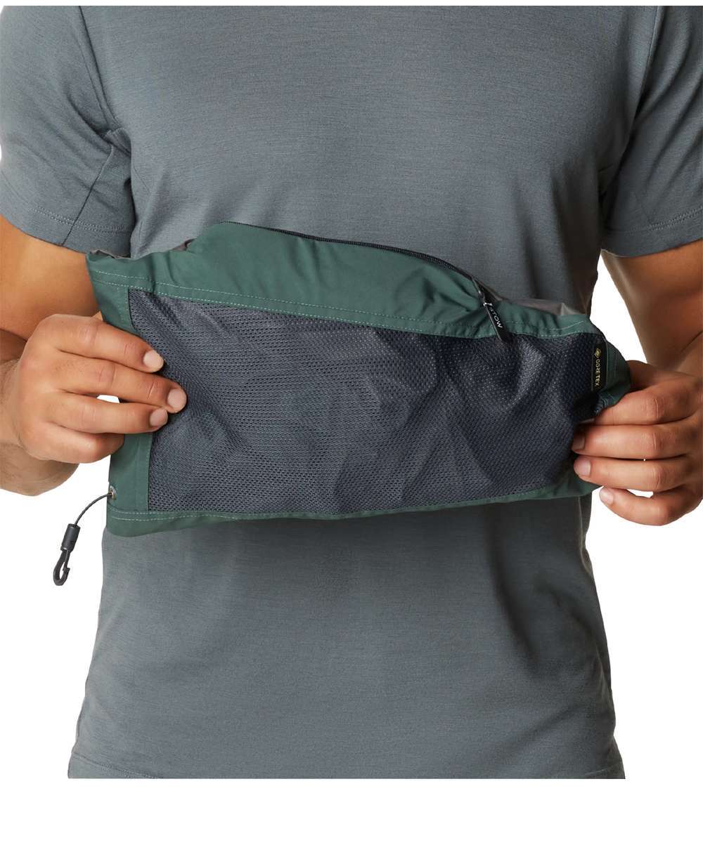 Mountain Hardwear Men's Exposure/2 Gore-Tex Paclite Jacket 1929851-352 Black Spruce