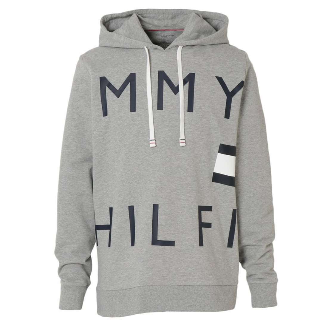 Tommy Hilfiger Men's Big Logo Fleece Hoodie