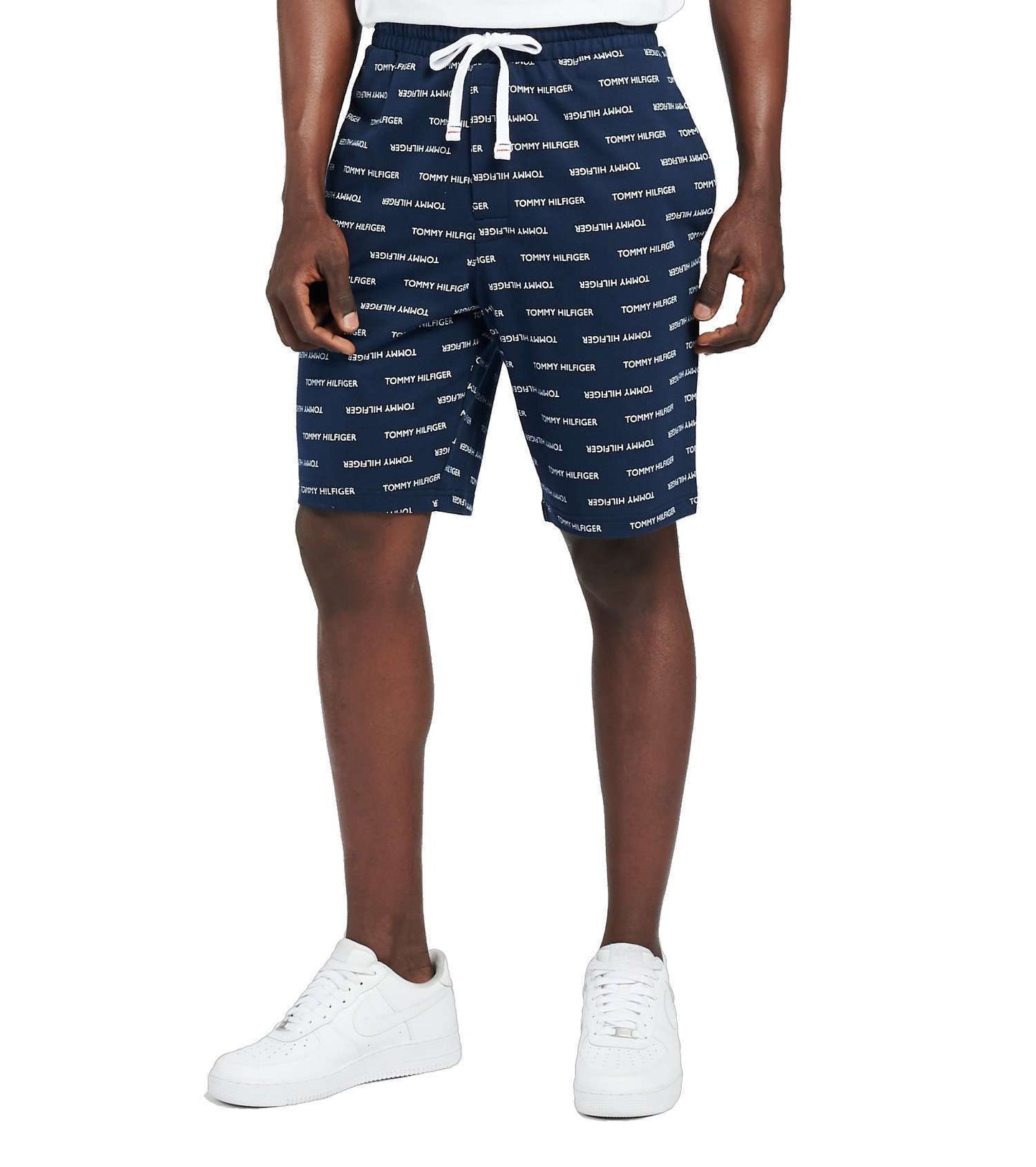 Tommy Hilfiger Men's Printed Elastic Waist Shorts