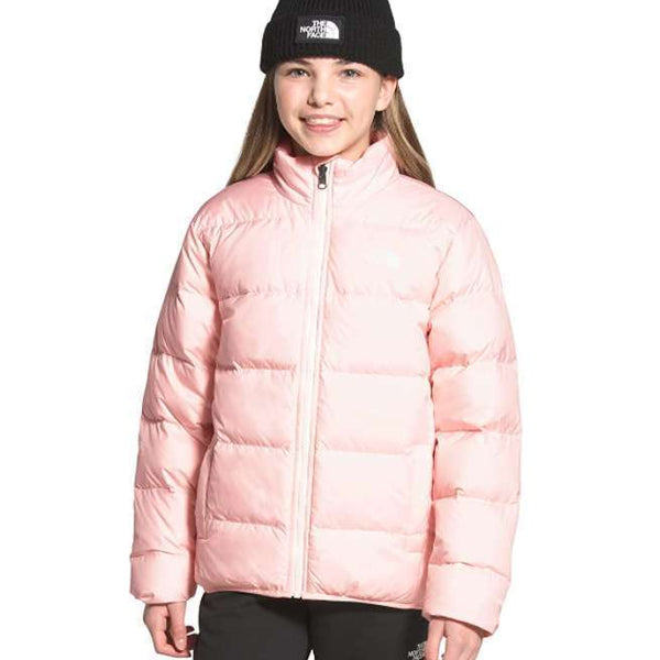 The North Face Youth Reversible Andes Insulated Jacket (Pink Salt)