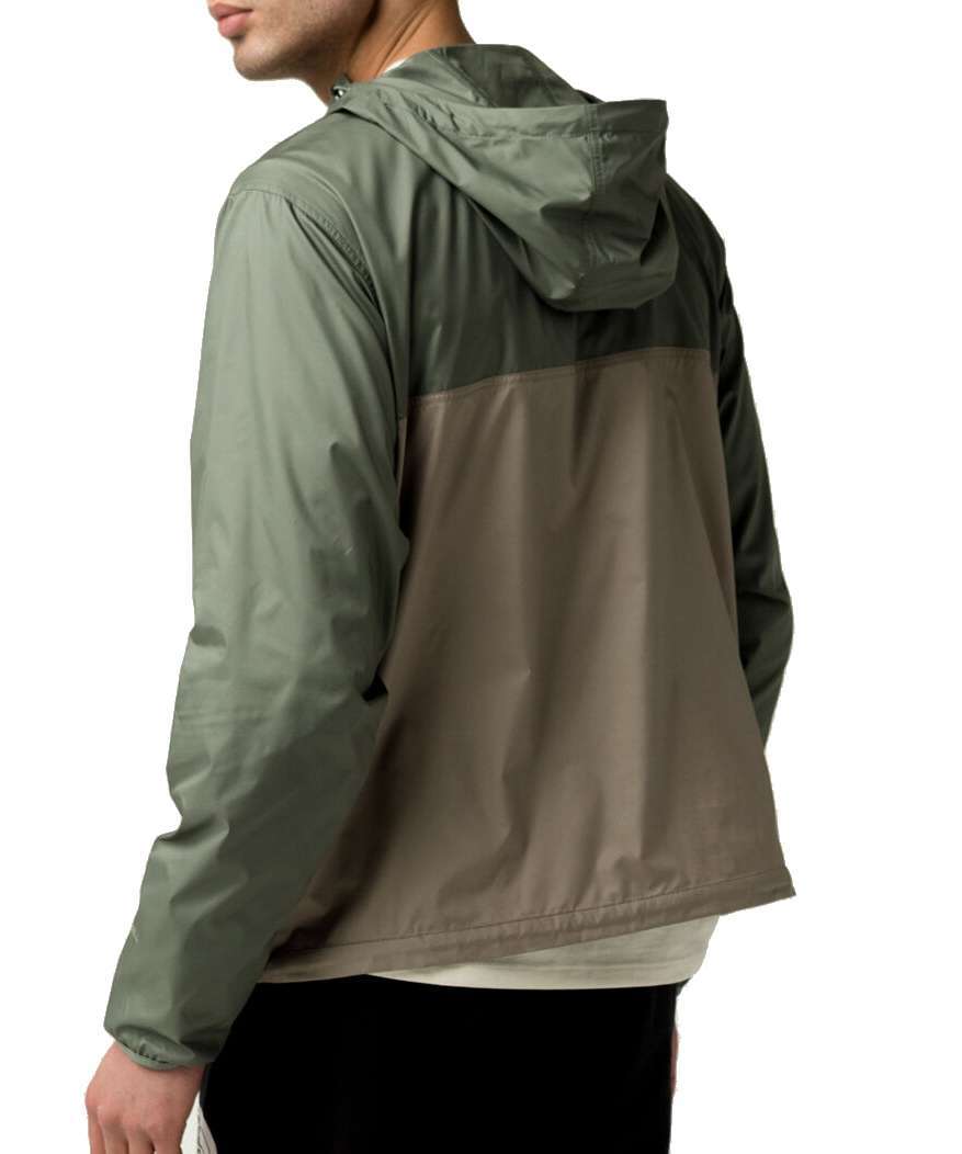 The North Face Men's Cyclone Anorak Rain Gear NF0A5A3HOHF Agave Green/Mineral Grey