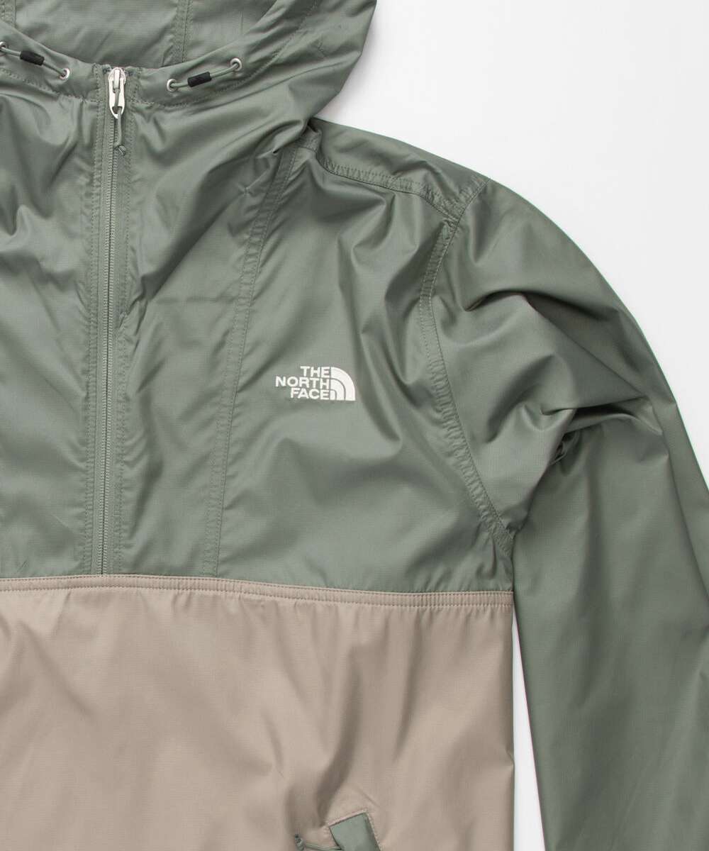 The North Face Men's Cyclone Anorak Rain Gear NF0A5A3HOHF Agave Green/Mineral Grey