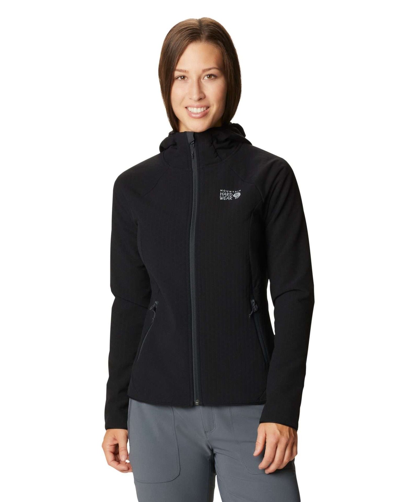 Mountain Hardwear Women's Keele™ Grid Hoodie - Black