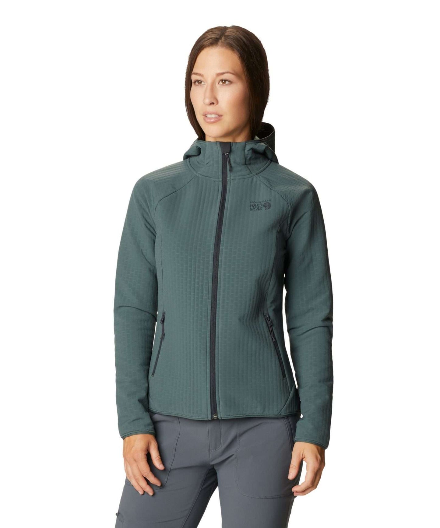 Mountain Hardwear Women's Keele™ Grid Hoodie - Black