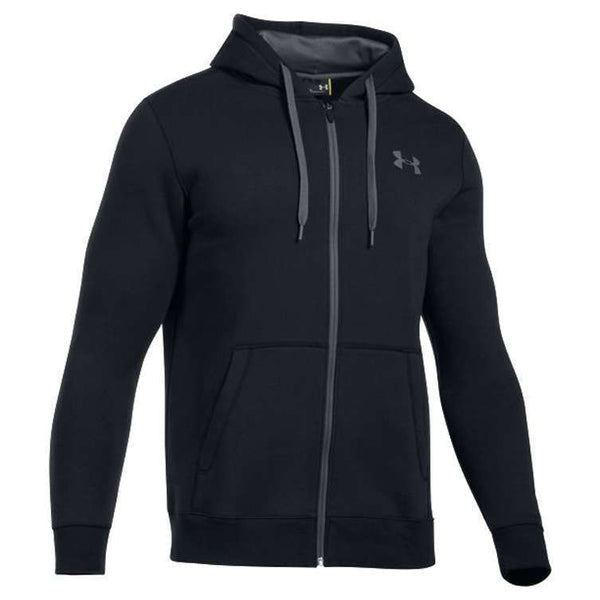 Under Armour Men's Rival Fitted Full-Zip Hoodie #1302290-001