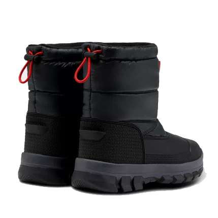 Hunter Women's Original Insulated Short Snow Boots - Black (WFS2106WWU