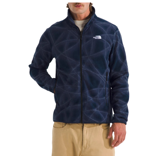 The North Face Men's Glacier Fleece Jacket - Summit Navy Sun Halos Print