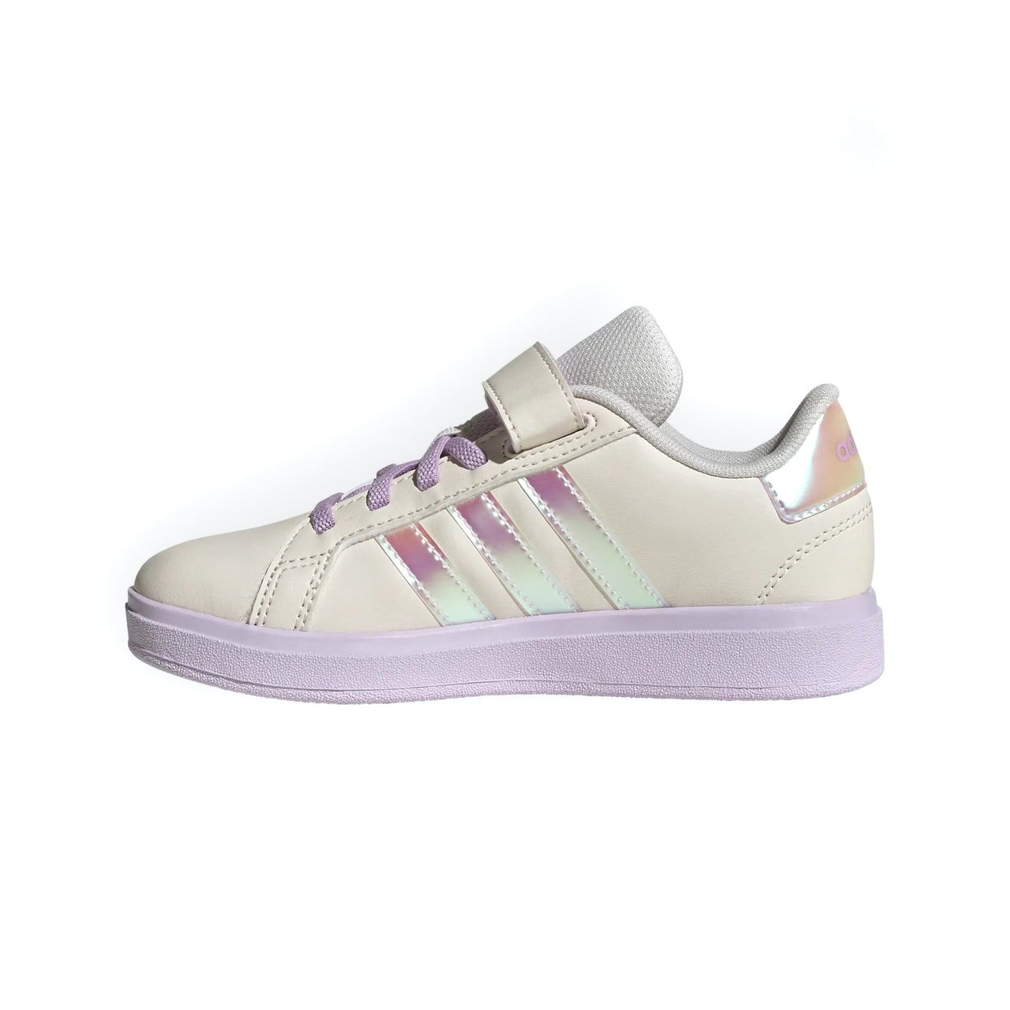 adidas Kids' Grand Court 2.0 Elastic Lace Sneakers