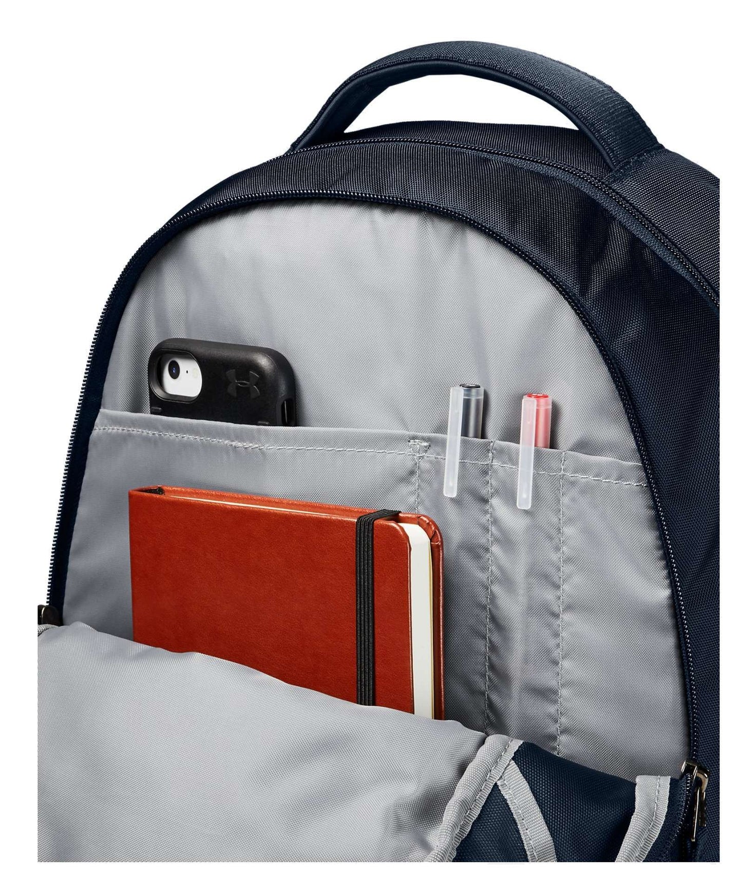 Under Armour UA Hustle 5.0 Backpack 1361176-409 Academy/Red