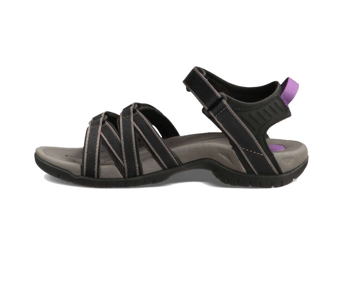 Teva Women's TIRRA Sandal - Black Grey , 4266, BLACK/ GREY