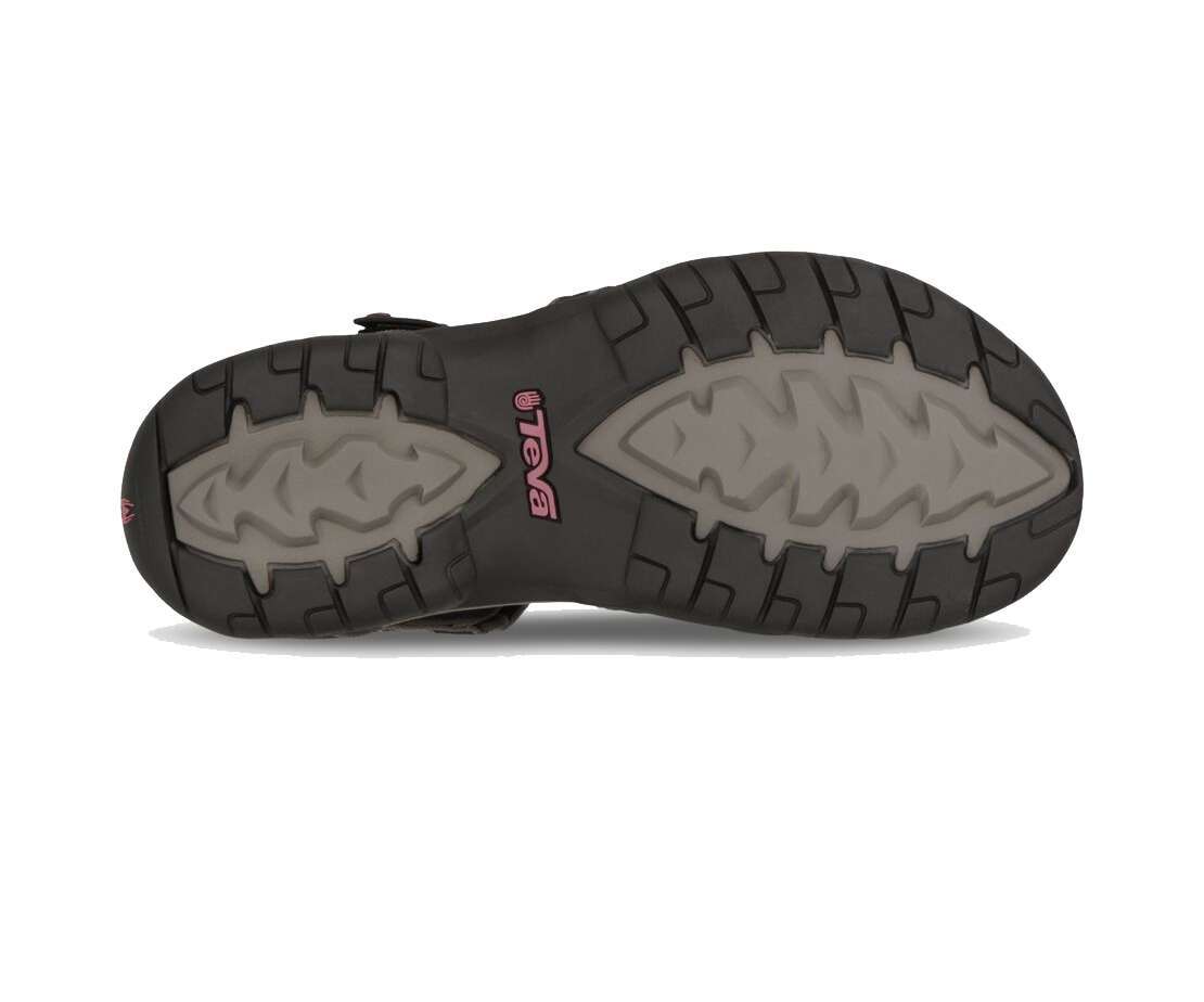 Teva Women's TIRRA Sandal - Black Grey , 4266, BLACK/ GREY