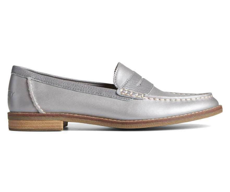 Sperry Women's Seaport Penny Pearlized Loafer